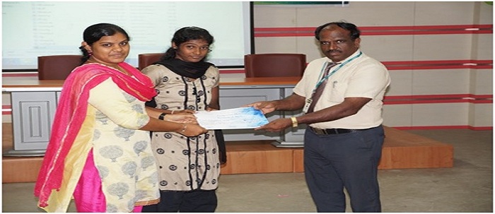 Prize Winners of Other Engineering Colleges received Certification from Dr.P.Ezhumalai Professor and Head of CSE Department