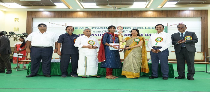 Ms. Booshika (2019 – 2023)won Best Outgoing Sportswomen for her outstanding performance in 2023.